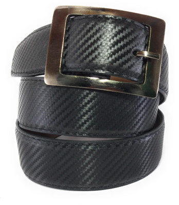 

DJ Men Black Artificial Leather Belt