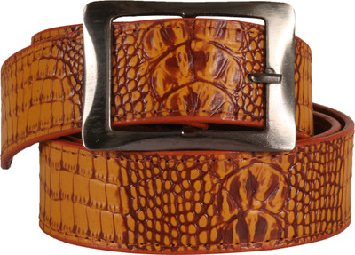 

Jack Klein Men Tan Artificial Leather Belt