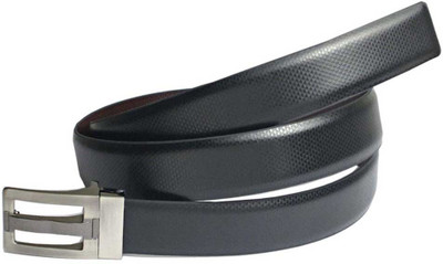 

LEE O Men Formal Black Genuine Leather Reversible Belt