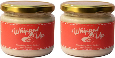 

Whipped Up Nourishing Bath Butter (Hot Vanilla) double combo(300 ml, Pack of 2)