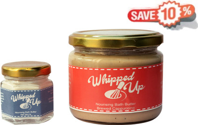 

Whipped Up Nourishing Bath Butter Brewed Cappuccino 300ml (Hot Vanilla 40ml FREE)(300 ml, Pack of 2)