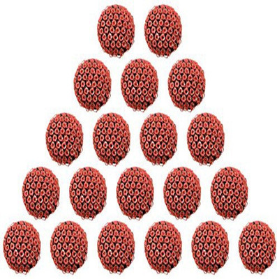 

Fabric and Lace BT070 Metal, Fabric Buttons(Pack of 20)
