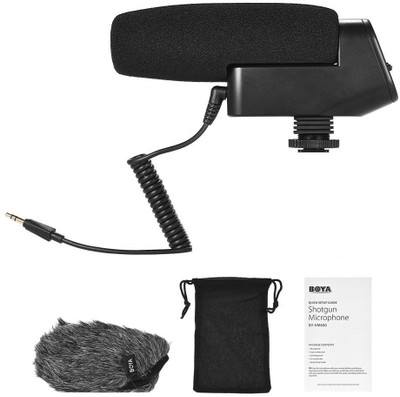 

Boya BY-VM600 Cardioid Directional Condenser Camera Microphone