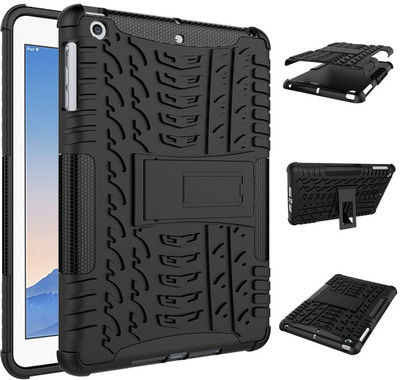 Dekkin Back Cover for Apple iPad mini 7.9 inch, iPad mini 2 7.9 inch, iPad mini 3 7.9 inch, iPad mini 4 7.9 inch(Rugged Black, Grip Case)