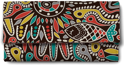 

SKY RIVER Casual Multicolor Clutch