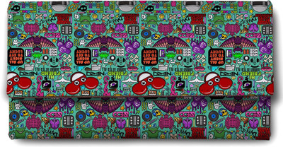 

SKY RIVER Casual Multicolor Clutch
