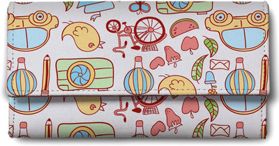 

SKY RIVER Casual Multicolor Clutch
