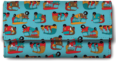 

SKY RIVER Casual Multicolor Clutch