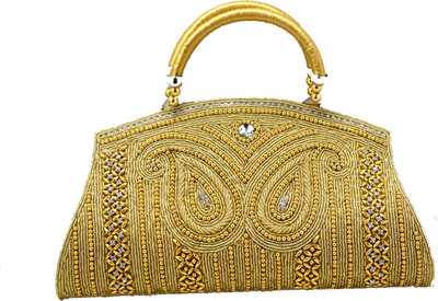 

Chouhan Stylish Party Gold Clutch