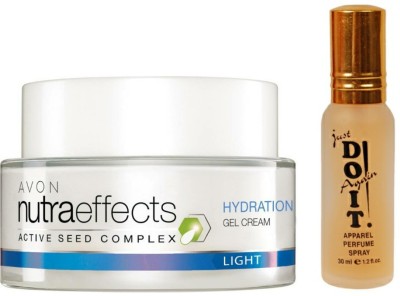 

Avon Anew NUTRAEFFECTS HYDRATION GEL LIGHT CREAM (50 g) with one do it perfume 30 ml(Set of 2)