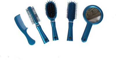 

Shape n Style Professional Hair Brushes with Mirror & Stand(Set of 5)