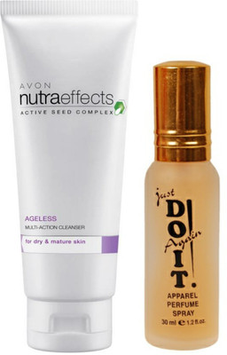 

Avon Anew NUTRAEFFECTS AGELESS MULTI ACTION CLEANSER (100 g) with one do it perfume 30 ml(Set of 2)