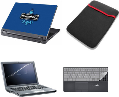 

Gallery 83 ® 4 in 1 combo laptop sleeve , key protector, screen guard, laptop skin 15.6 inch laptop.1125 Combo Set