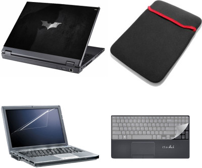 

Gallery 83 ® 4 in 1 combo laptop sleeve , key protector, screen guard, laptop skin 15.6 inch laptop.1173 Combo Set