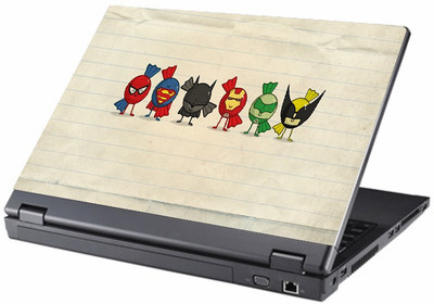 

Gallery 83 animated super heros Vinyl Laptop Skin ( 15” x 10”) Vinyl Laptop Decal 15.6 HP,Dell,Acer,Lenovo,Asus& Apple Vinyl Laptop Decal 15.6