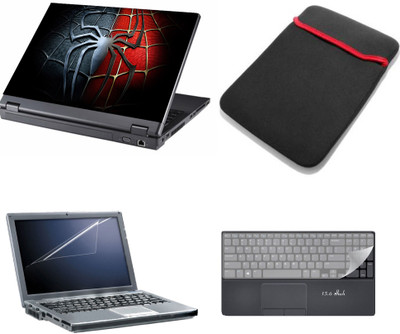 

Gallery 83 ® 4 in 1 combo laptop sleeve , key protector, screen guard, laptop skin 15.6 inch laptop.1243 Combo Set
