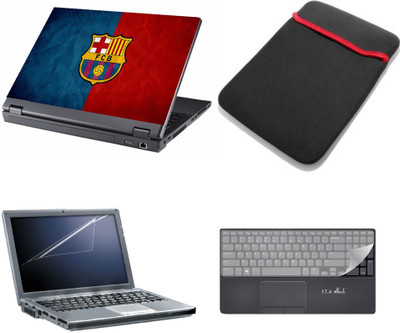 

Gallery 83 ® 4 in 1 combo laptop sleeve , key protector, screen guard, laptop skin 15.6 inch laptop.1204 Combo Set