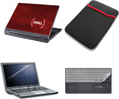 

Gallery 83 ® 4 in 1 combo laptop sleeve , key protector, screen guard, laptop skin 15.6 inch laptop.1109 Combo Set