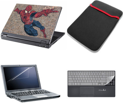 

Gallery 83 ® 4 in 1 combo laptop sleeve , key protector, screen guard, laptop skin 15.6 inch laptop.1196 Combo Set
