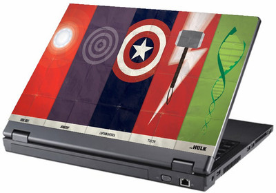 

Gallery 83 super heros logo Vinyl Laptop Skin ( 15” x 10”) Vinyl Laptop Decal 15.6 HP,Dell,Acer,Lenovo,Asus& Apple Vinyl Laptop Decal 15.6