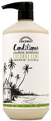 

Alaffia Everyday Coconut - Ultra Hydrating Conditioner, Coconut-Lime, 32 Ounces(946 ml)