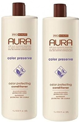 

Probeaute Aura Color Preserve Color Protecting Conditioner 33.8 Oz (2 Pack)(1000 ml)