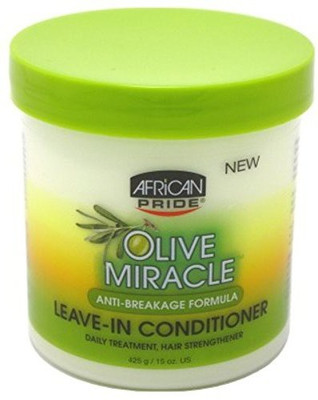 

African Pride Ap Olive Miracle Leave-In Conditioner 15Oz Jar By African Pride(440 ml)