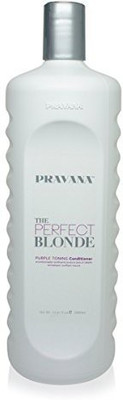 

Pravana The Perfect Blonde Purple Toning Conditioner 33.8 Fl Oz(1000 ml)
