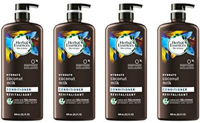 

Herbal Essences BioRenew Coconut Milk Conditioner, 4 Count(600 ml)