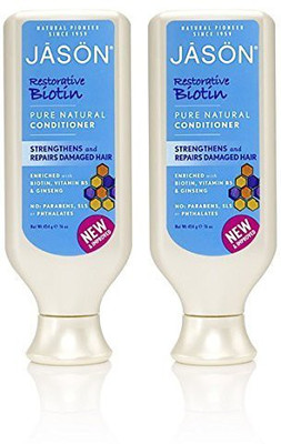 

Jason Bodycare (2 Pack) Organic Biotin Conditioner 473Ml 2 Pack Bundle(473 ml)