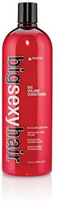 

Sexy Hair Big Volume Conditioner Color Safe Moisturizing Detangle, 33.8 Ounce(1000 ml)
