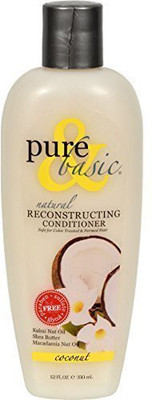

Pure & Basic Conditioner, Reconstructing, 12 Oz (Multi-Pack)(350 ml)