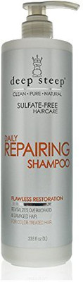 

Deep Steep Daily Repairing Shampoo, 33.8 Ounce(1000 ml)