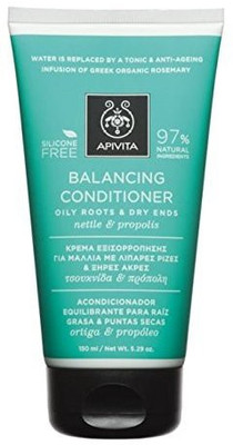 

Apivita 2 X Balancing Conditioner For Oily Roots And Dry Ends With Nettle And Propolis (New Product, Released In 2017) 2 Tubes X 150Ml/5.1Oz Each One(150 ml)