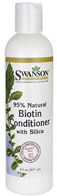 

Swanson Premium Biotin Conditioner With Silica 8 Fl Oz (237 Ml) Liquid(237 ml)