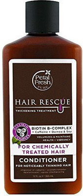 

Petal Fresh Pure Hair Rescue For Chemically Treated Hair Conditioner, 12 Ounce(350 ml)