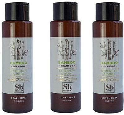 

Soapbox Soaps Soapbox Shampoo, Bamboo With Shea, 3 Count(473 ml)