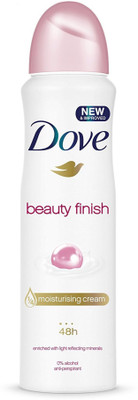 

Dove Beauty Finish 1/4 Moisturising Cream 48h With Light Reflecting Minerals Anti-Perspirant/Anti-Transpirant Deodorant Deodorant Spray - For Women(250 ml)