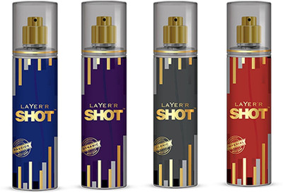 

Layer Gold Body Spray - For Men(135 ml, Pack of 4)