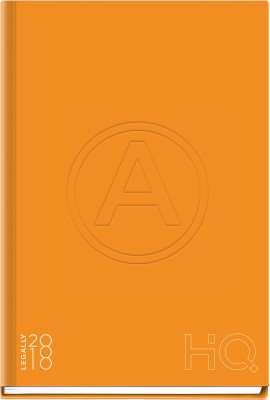 

Navneet A6 Diary(Legally 18, Orange, Pack of 2)