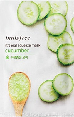 

Innisfree IT'S REAL SQUEEZE MASK PACK - CUCUMBER MOISTURE(1 SHEET)(20 ml)