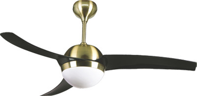 

Luminous 1320mm Lum Lumero Merc Black 3 Blade Ceiling Fan(MERC BLACK, Pack of 1)