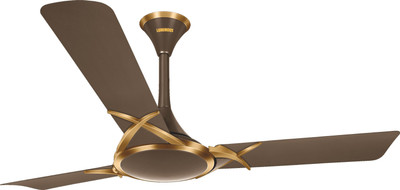 

Luminous 1200 MM DELTOID ESPRESSO GOLD 3 Blade Ceiling Fan(GOLD, Pack of 1)