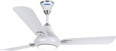 

Luminous 1200 mm Lum Lumaire Mint White 3 Blade Ceiling Fan(MINT WHITE, Pack of 1)