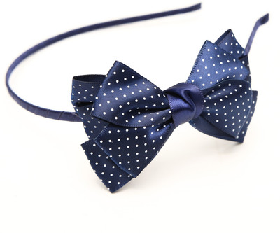 

ANARA HAIR BOW GIFT SET Hair Accessory Set, Hair Band, Hair Clip(Blue)