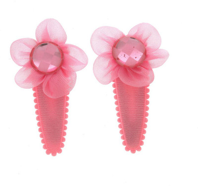 

Anuradha Art Jewellery Side Pin Tic Tac Clip(Pink)