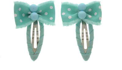 

Anuradha Art Jewellery Side Pin Tic Tac Clip(Green)