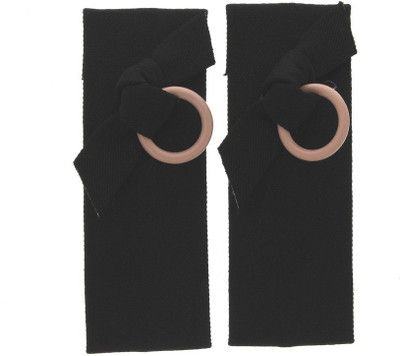 

Anuradha Art Jewellery Side Pin Tic Tac Clip(Black)