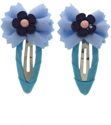 

Anuradha Art Jewellery Side Pin Tic Tac Clip(Blue)