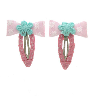 

Anuradha Art Jewellery Side Pin Tic Tac Clip(Pink)